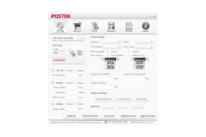 درایور نرم افزار پوزتک Postek Utility
