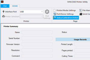 نرم افزار پرینتر وینکد Wincode Utility